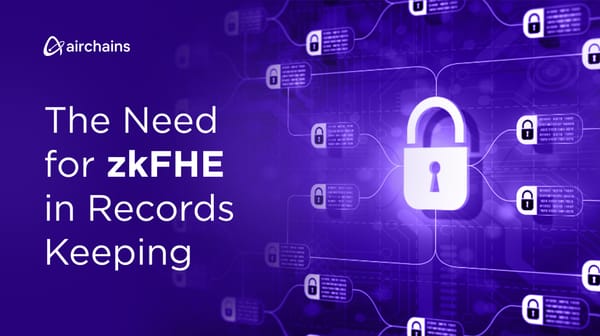 The Need for zkFHE in Records Keeping